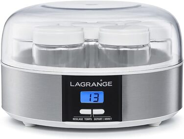 Йогуртниця Lagrange на 7 баночок по 150 мл, 13 Вт - 439101