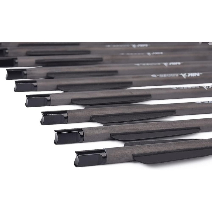 Карбонові болти SP350 для арбалета Cobra System R9 — 7,5″ (218 мм), 100 гран, 12 шт., чорні