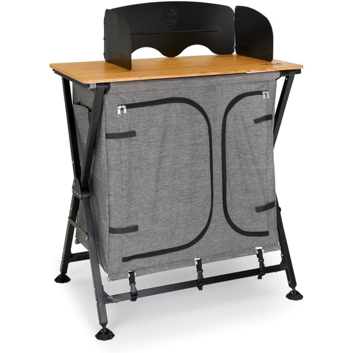 Кухонна скринька та шафа Camp LIFE Samara Вулична кухонна шафа для автомобіля, кемпінгу, кухні, міні-кухня для намету, тенту, автофургона Дорожня кухня, кемпінгова шафа, складна кухонна скринька M