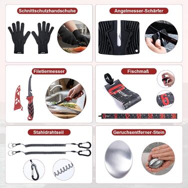 Набір для риболовлі Goture з 2 телескопічними вудками, 1,8 м/2,1 м/2,4 м/2,7 м Повний набір вудок 2 котушки для спінінгу 5,21, набір рибальських інструментів, коробка для приманок та сумка для перенесення для солоної/прісної води, подорожей подарунок для 