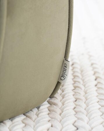 Пуф/оттоманка з м&39якого зеленого оксамиту, конусоподібної/грибоподібної форми, для вітальні, спальні, дитячої кімнати, оздоблення з графітової штучної шкіри, висота приблизно 55 см, колір зелений оксамит