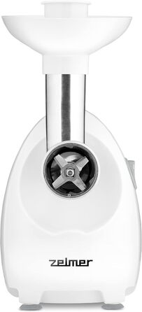 М'ясорубка Zelmer ZMM4048B, 1900 Вт, двигун постійного струму, продуктивність подрібнення 2,5 кг/хв, подвійний ніж, сито 3, 5,8 мм