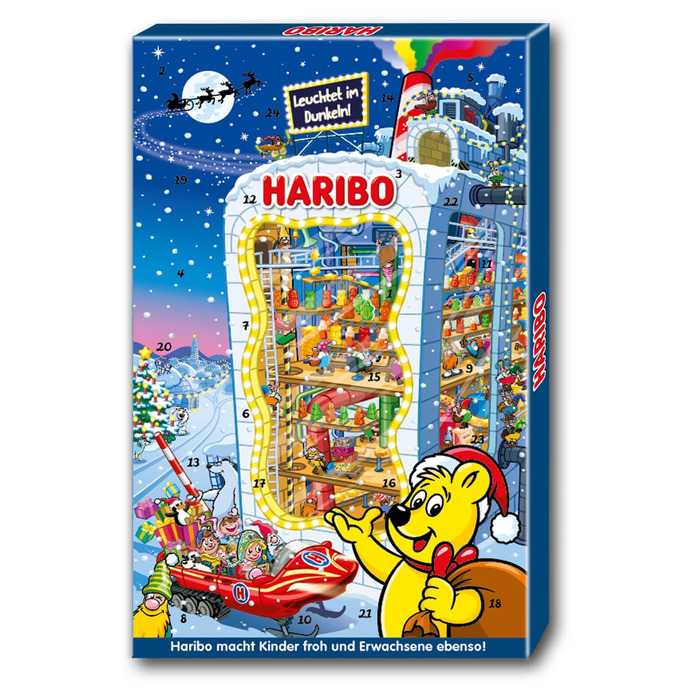 Адвент-календар HARIBO 2025 з міні-пакетами, 300 г