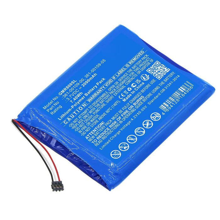 800, DEZL OTR800 MT-S (2000mAh, 3.7V) Ersatzakku 361-00109-00, 361-00109-05, 800, DEZL OTR800 MT-S (2000mAh, 3.7V) Ersatzakku 361-00109-00, 361-00109-05