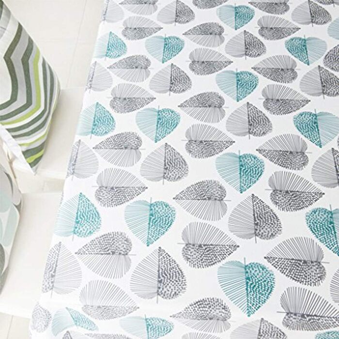 Скатертина квадратна миється Оксфордська тканина Водонепроникна Легкий догляд Прикраса столу для садової кімнати М'ята 140 х 180 с