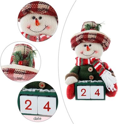 Плюшева іграшка гномик адвент-прикраса BUBEFSKD