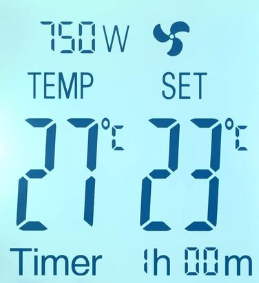 Електричний обігрівач Sichler для побутової техніки конвекторний обігрівач з Wi-Fi, 2000 Вт, додаток, голосове керування, дистанційне керування (електричний обігрівач, електричний радіатор, променевий обігрівач)