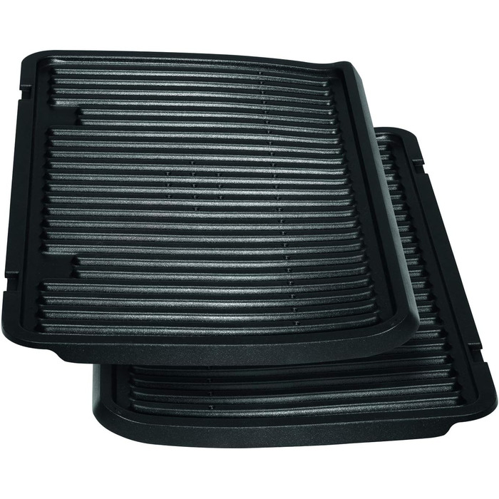 Контактний гриль Tefal GC716D, пластик, чорний, металік, 401 x 229 x 450 мм (ДхШхВ) одинарний
