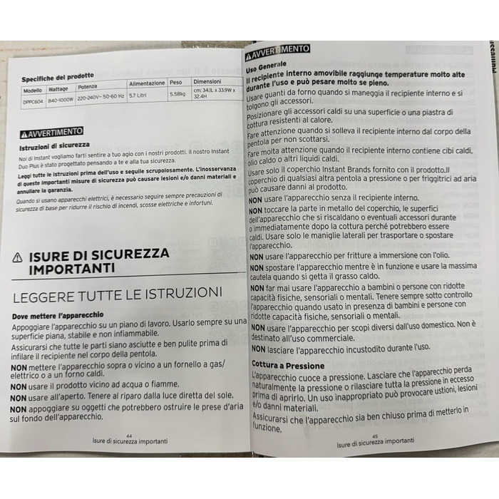 Електрична мультиварка Instant Pot Pro Crisp 11 в 1 - скороварка, фритюрниця, повільна плита, пароварка, гриль, дегідратор і сушар