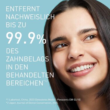 Портативний іригатор для ротової порожнини EW-DJ27-A303, бездротовий душ для рота, резервуар 200 мл, захист IPX7, 4 стандартні насадки, 5 рівнів тиску води, дорожній набір, крижано-блакитний колір, 300