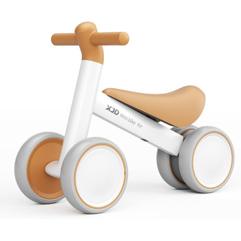 Дитячий беговел XJD від 1 року, іграшка-балансир для дитини 10-24 місяців, беговел без педалей з 4 колесами для хлопчиків і дівчат