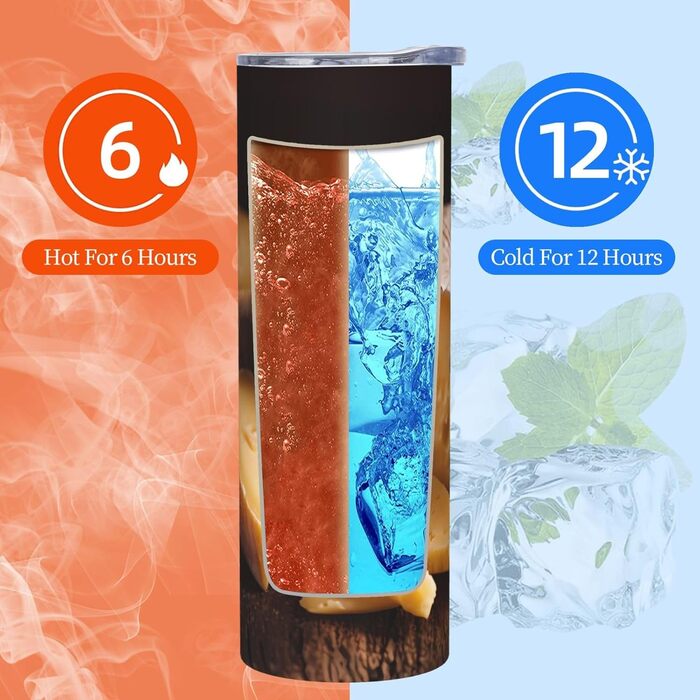 Кухоль з прямою трубочкою, 590 мл, сирний принт, дорожній кухоль, підходить для кемпінгу, офісу та дому