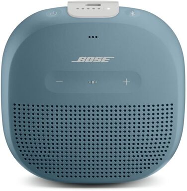 Колонка Bose SoundLink Micro Bluetooth маленька портативна, водонепроникна колонка з мікрофоном, синя Single Blue