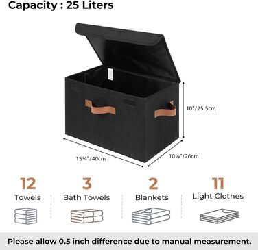 БАБУСЯ КАЖЕ набір коробок для зберігання тканини та одягу
