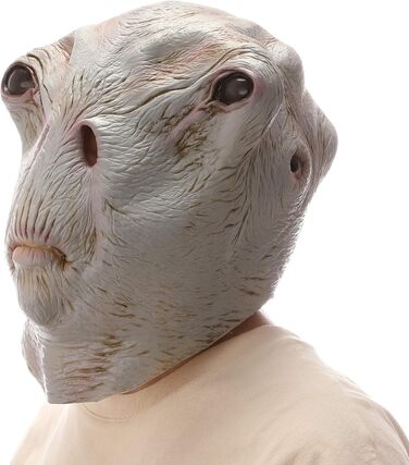 Маска прибульця PartyHop, моторошна латексна реалістична маска для голови, костюм для вечірки на Хелловін, карнавалу, параду