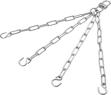 Ретро-боксерська груша Bad Company з надміцним чотириточковим сталевим ланцюгом I Боксерська груша зі штучної шкіри, яку я наповню