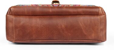 Сумка для ноутбука Londo Zion messenger bag - вищого ґатунку шкіра для стильних технічних професіоналів 13 дюймів коричнева