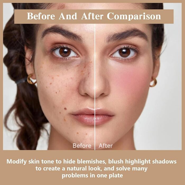 Палітра Beauty Searcher Concealer & Rouge (24 кольори)