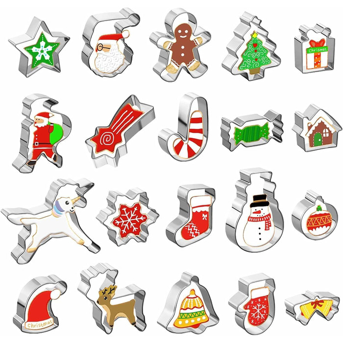 Набір формочок для печива з 20 предметів GWHOLE