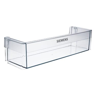 Полиця для пляшок LUTH Premium Profi, сумісна з Siemens 11000440, 438x100 мм для дверцят холодильника
