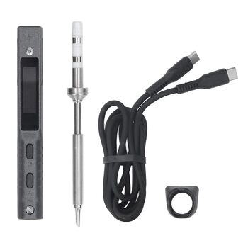 ТИП C 65 Вт DC9 до 24 В TS101 Розумний паяльник з регулюванням температури Міні-інтелектуальний електричний паяльник з однією кноп