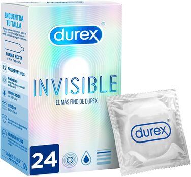 Презервативи Durex Invisible, 24 шт