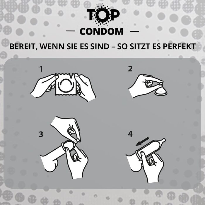 ТОП-презервативи, упаковка з 12 шт. , тонкі, натуральні та чутливі, виготовлені з латексу, з резервуаром, діаметр 53 мм, для чоловіків, надзвичайно тонкі
