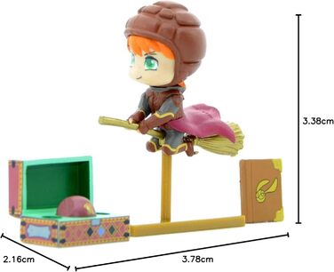 Магічні капсули Гаррі Поттера серії 2, подарунок у вигляді таємничої капсули з лялькою та аксесуарами фігурки зі сцен фільмів про Гаррі Поттера, такі як Герміона або Рон, випадкова модель (700016070)