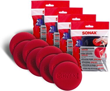 Аплікатор-губка SONAX 4 шт. 04171410 - супер м'який- 2 шт. и