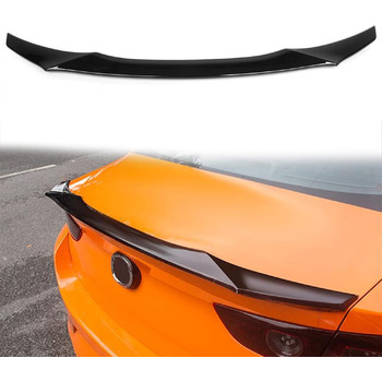 Заднє крило багажника автомобіля для Mazda 3 для Axela 2019 2020 ABS Gloss Black Wing Spoiler Кришка губи Накладка Протектор Прикраса автомобіля