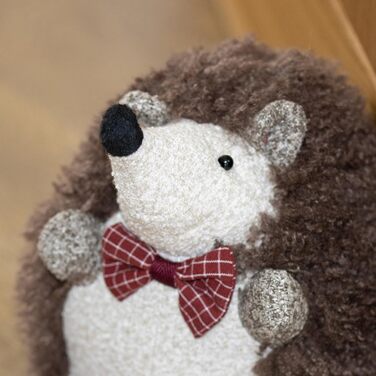 Дверний обмежувач Benross, обтяжений, декоративна тварина / осіння прикраса для дому, м'який, пухнастий і милий дизайн (їжачок)