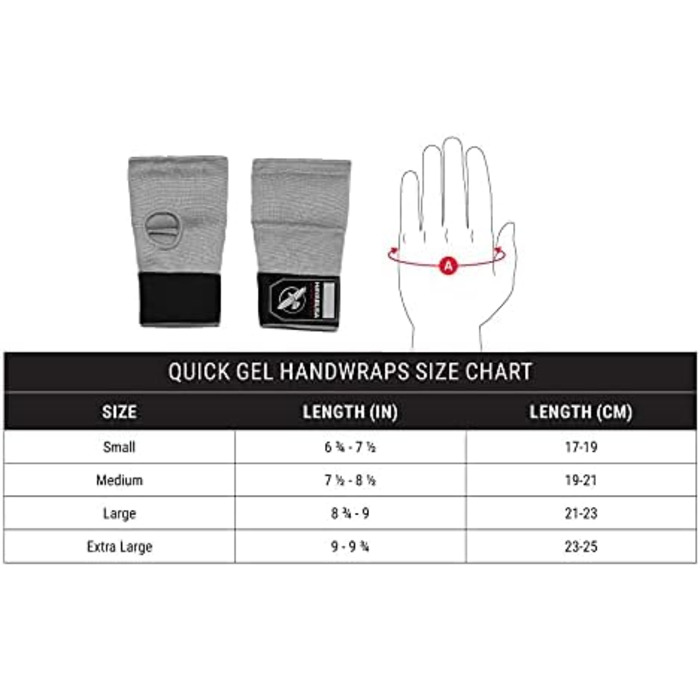 Боксерські рукавички Hayabusa Quick Gel, сірі, розмір L