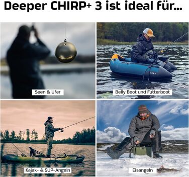 Бездротовий GPS-сонар Deeper Chirp+ 3 для риболовлі