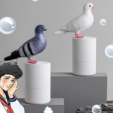 Автоматичний дозатор мила Pigeon, автоматична індукційна піна для миття рук Pigeon, електричний дозатор рідкого мила, електричний