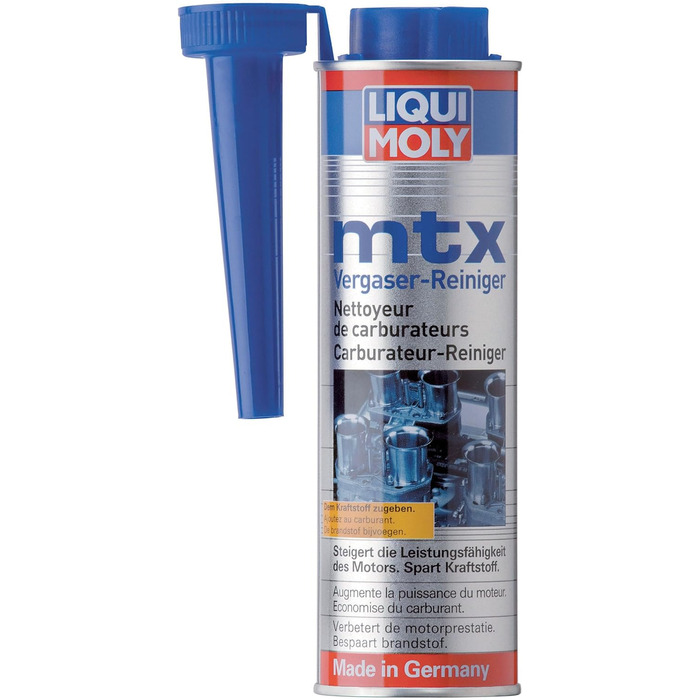 Очищувач карбюратора LIQUI MOLY mtx 300 мл Присадка до бензину Номер товару 5100 3x300 мл