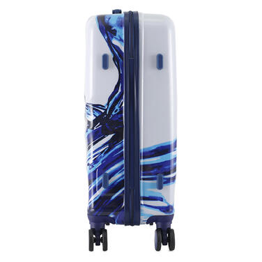 Валіза Semi Line 24' (M) White/Blue Print (T5653-2)