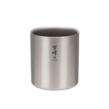 Титановий двостінний штабельований - 450 Срібний, 450