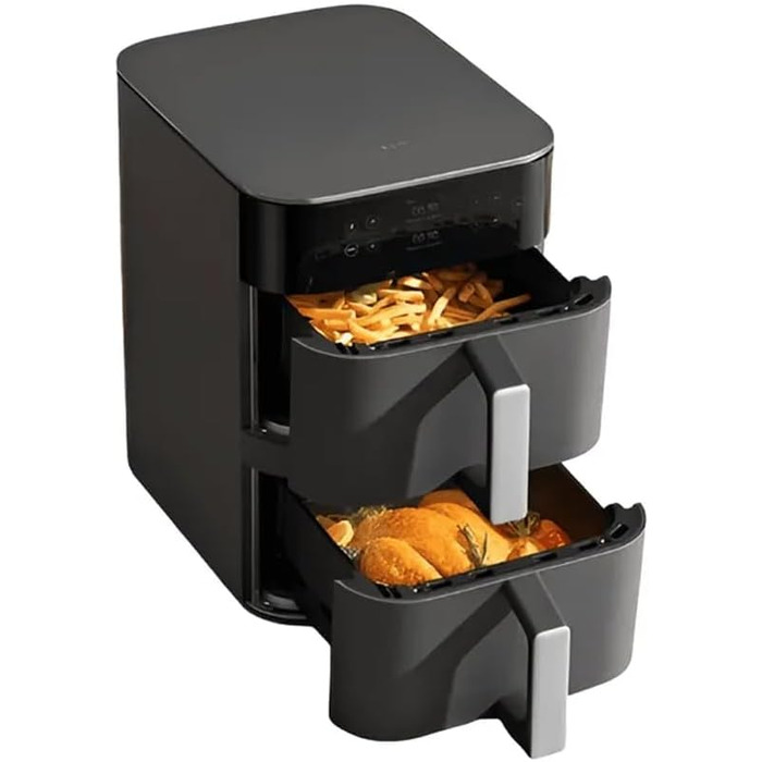 Двоярусна розумна аерофритюрниця Xiaomi Smart Double Stack Air Fryer, 12 л