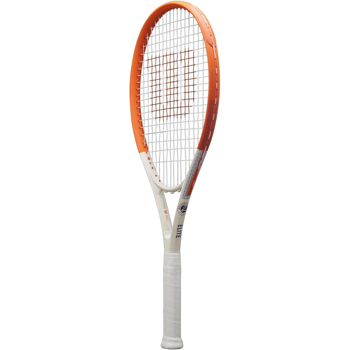 Тенісна ракетка Wilson Unisex Roland-Garros Elite для дорослих, 4-3/8&39 (3), темно-синя / біла