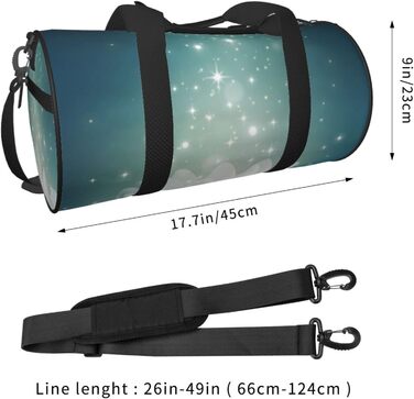 Універсальна дорожня сумка-мішок з квіткою лотоса для чоловіків та жінок, спортивна сумка, сумка для подорожей