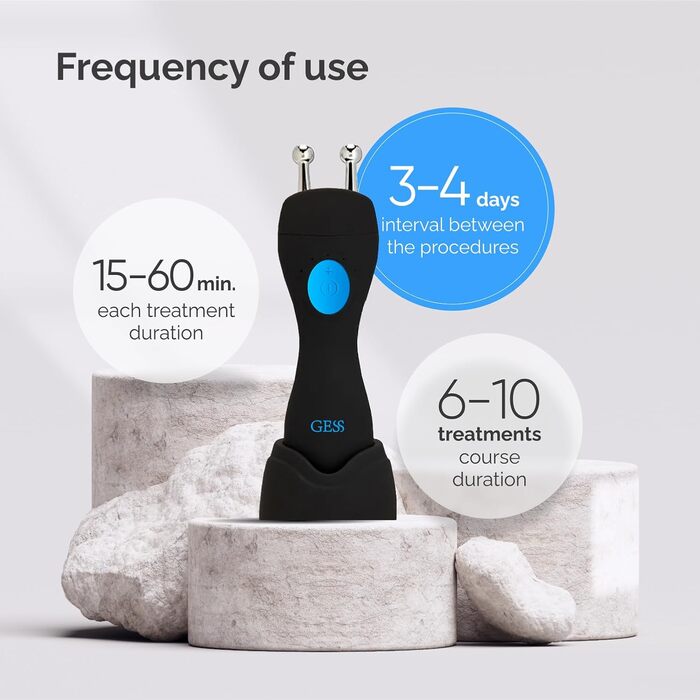 Мікрострумовий пристрій для обличчя GESS MT, підтяжка обличчя, антивіковий мікрострумовий EMS пристрій для обличчя, радіочастотний, пристрій для підтяжки щелепи, пристрій для підтяжки шкіри обличчя, масажер для обличчя проти зморшок