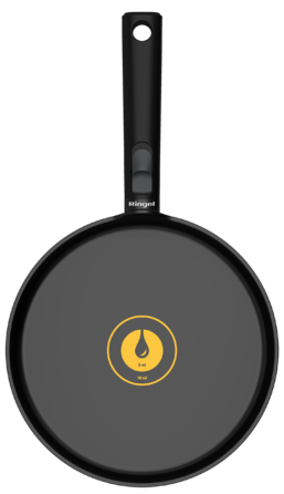 Сковорода для млинців зі з`ємною ручкою 24 см Grey Line Ringel