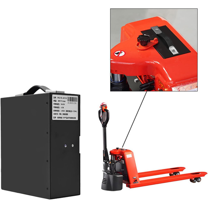 Акумулятор для електричного вилочного навантажувача TGHY, літій-іонний акумулятор 48 В, 10,4 Аг, 15,6 Аг, 18 Аг, акумулятор для вантажівок для завантаження та розвантаження, акумулятор для складських вантажівок логістики 48 В, 48 В, 10,4 Аг