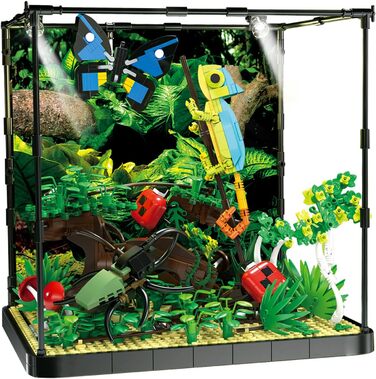 Конструктор ENJBRICK Flower Insect Tank Construction Set 1038, 1284 деталі