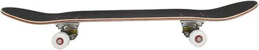 Повний скейтборд 79 x 20 см - Double Kick з 7-шаровою декою, ABEC-9 підшипники, алюмінієва рама, вантажопідйомність 150 кг, для зросту понад 120 см