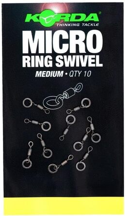 Кільцевий вертлюг Korda для коропового оснащення Micro Rig Ring Swivel Medium