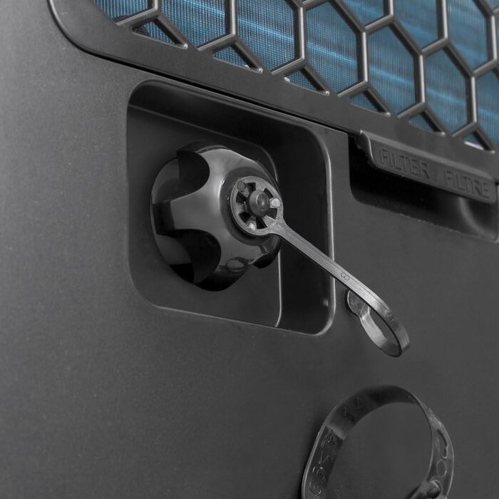 Електричний осушувач повітря TROTEC TTK 96 E - продуктивність 30 л/добу - площа 90 м / 230 м - кімнатний осушувач повітря - для кв