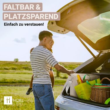 Велика складна сумка-холодильник HOEL 20 л та 30 л - Ізольована термосумка - Водонепроникна та герметична сумка для ланчу - Ізольована сумка для автомобіля та покупок - Сумка для пікніка, сумка для ланчу 30 л, бежевого кольору