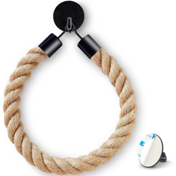 Тримач для туалетного рулону без свердління, вінтажний, самоклеючий шнур, тримач для туалетного рулону, тримач для рушників, трима