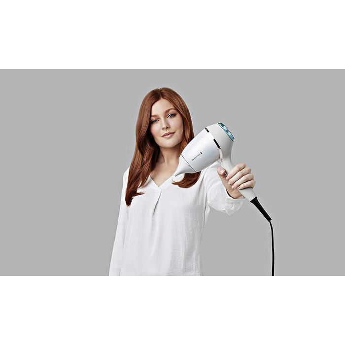 Фен Remington Ionen Hydraluxe Pro (2200 Вт, 160 км/год, 2 насадки для стайлінгу, сенсор Hydracare)